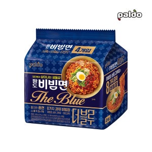 팔도 비빔면 더블루 135g 1박스 32개