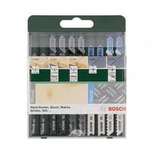 보쉬 2609256746 목재 금속용 직소톱날 세트 10P