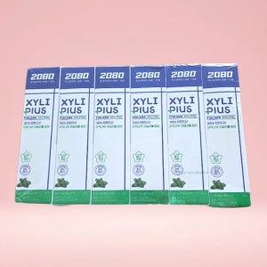 2080 주니어 어린이 저불소 충치예방 치약 80g 6개