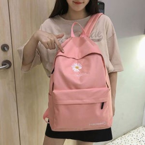 캠퍼스 백팩 데이지 경량 여성 남성 학생 어린이 유치원 대학생 가방