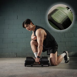 멜킨 그립톤 무게조절 덤벨 32kg 단위 1kg 중량 조절 조립아령 홈짐 조립식 세트