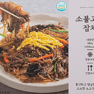 도들샘 소불고기잡채 380g 저녁반찬 냉동 밀키트
