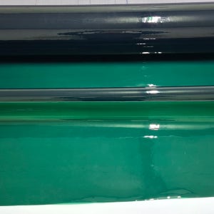 녹색투명 1mm 연질PVC 아스테이지 방풍비닐 용접차단막 (폭120cm 길이20m)