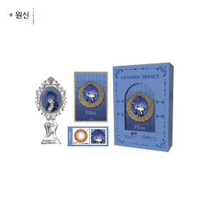 원신 공식 정품 굿즈2026 가을 모임 시리즈 화염 인쇄 선물 상자 Genshin 필린스