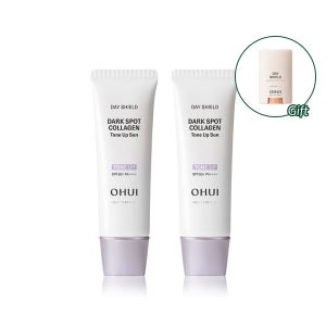 오휘 데이쉴드 다크스팟 콜라겐 톤업 선 50 mL (SPF 50+,PA++++) 2개