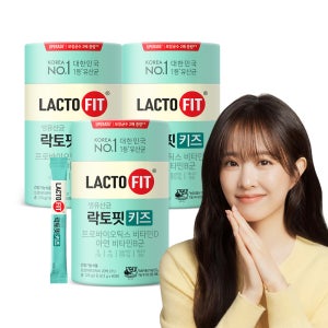 종근당건강 락토핏 키즈 60포, 3개