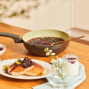 치타쇼 IH꼴로레 웍팬 인덕션겸용 26cm, 라이트그린