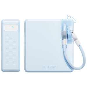 코드웨이 10000mAh 보조배터리 기내반입 휴대용 미니 고속충전 배터리 블루