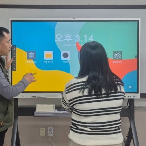 DLED 전자칠판 Android14 구글EDLA 65인치 설치비 무료 ST-DERA65