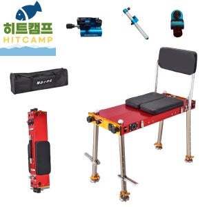 히트캠프 민물 낚시 소좌대 휴대용 접이식 낚시의자 65cm