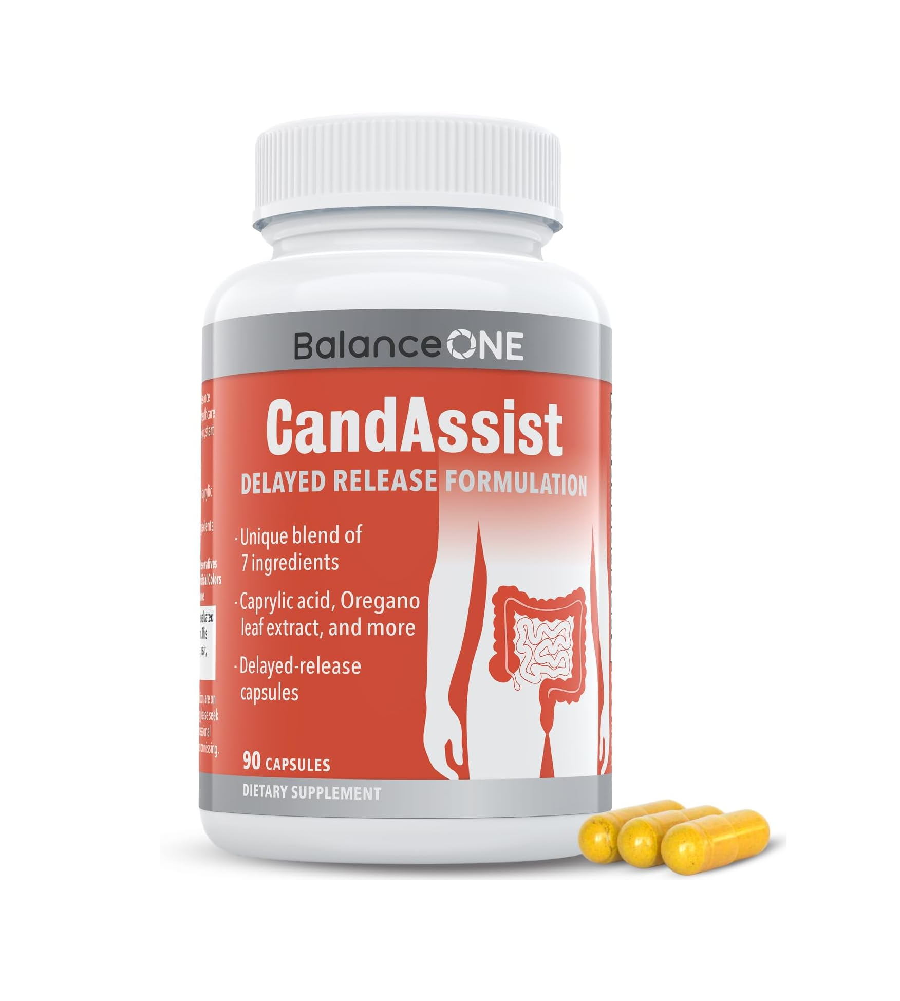 밸런스 원 베르베린 <b>운데실렌산</b> 카프릴산 컴플렉스 90캡슐 CandAssist