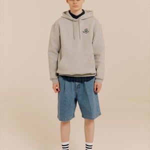 아부가르시아 피싱 베이직 후디 MELANGE GREY