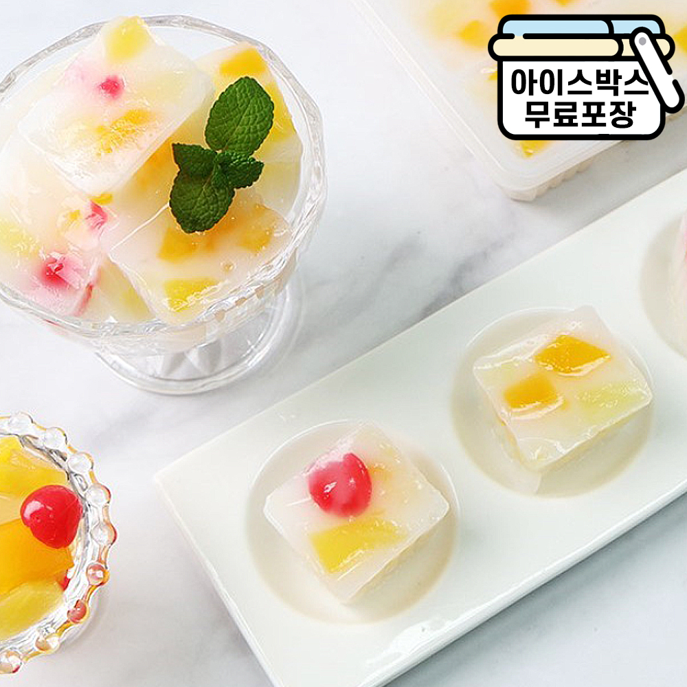 요거트푸딩 젤리류 뷔페 과일푸딩