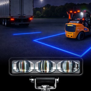 삼항LED 안전라인램프 CC006 블루 LED / 화물차 지게차 와이드빔 써치라이트
