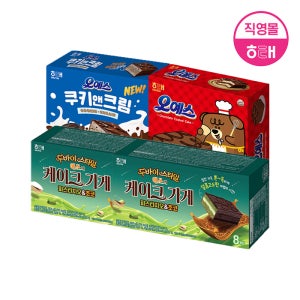 해태 예쓰의 케이크 가게 피스타치오&초코 (280g X 2개) + 오예스 (360g X 2개)