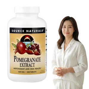 소스 네츄럴스 석류추출물 500mg 60정 / Source Naturals Pomegranate extract