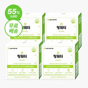 링워터 이온 음료 분말 패밀리팩 청사과맛4박스, 384g, 1개