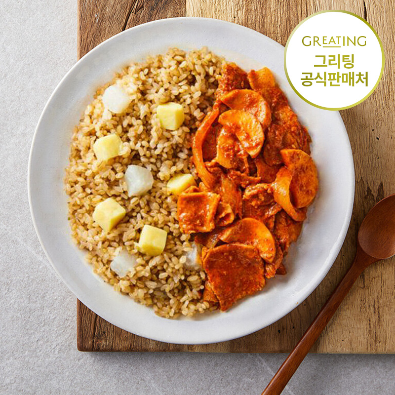 매콤제육볶음&고구마보리밥 제품 이미지