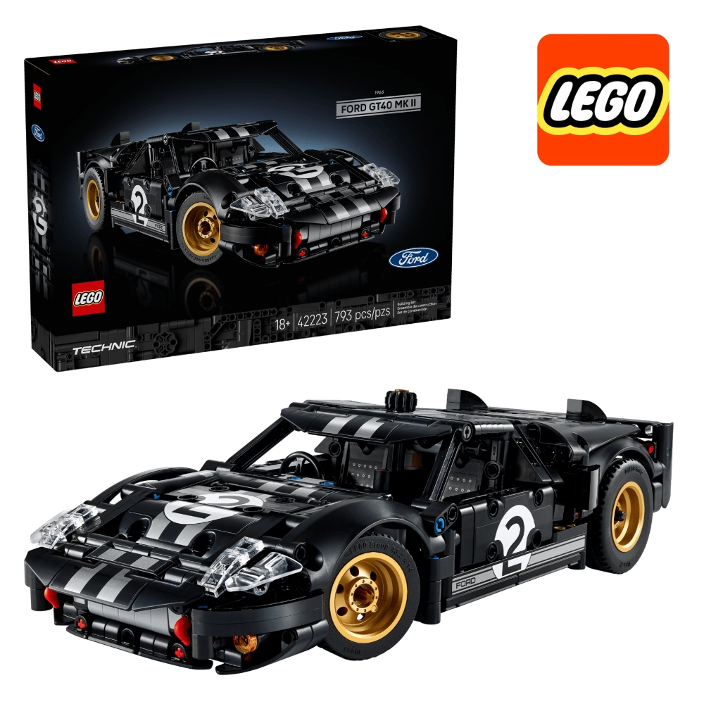 레고 테크닉 42223 1966 포드 GT40 MKII 레이스 카