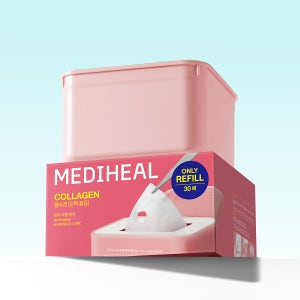 메디힐 더마365 뽑아쓰는 마스크팩 리필 콜라겐/탄력 볼륨 30매입, 1개