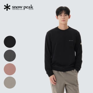 [스노우피크 어패럴] 랜드 에센셜 맨투맨 (S26SMFHT50)