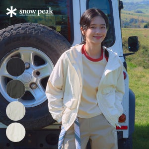 [스노우피크 어패럴] 캠플 여성 유틸리티 바람막이 (S26ZWCWB11)