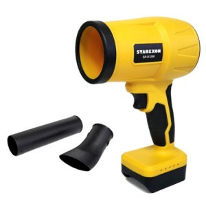 스타렉슨 SR-D1200 디월트호환 무선 송풍기 경량 컴팩트 고출력 현장 세차용모델