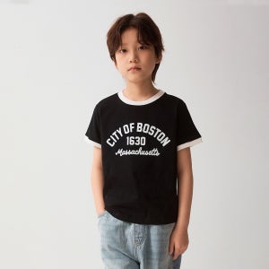 [COOL] 스파오키즈 링거 반팔 티셔츠 SPRPG24KU1