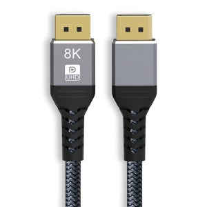끼움 프리미엄 초고속 1.4v 8K 해상도 UHD 모니터 DP to DP 양방향 케이블 1M