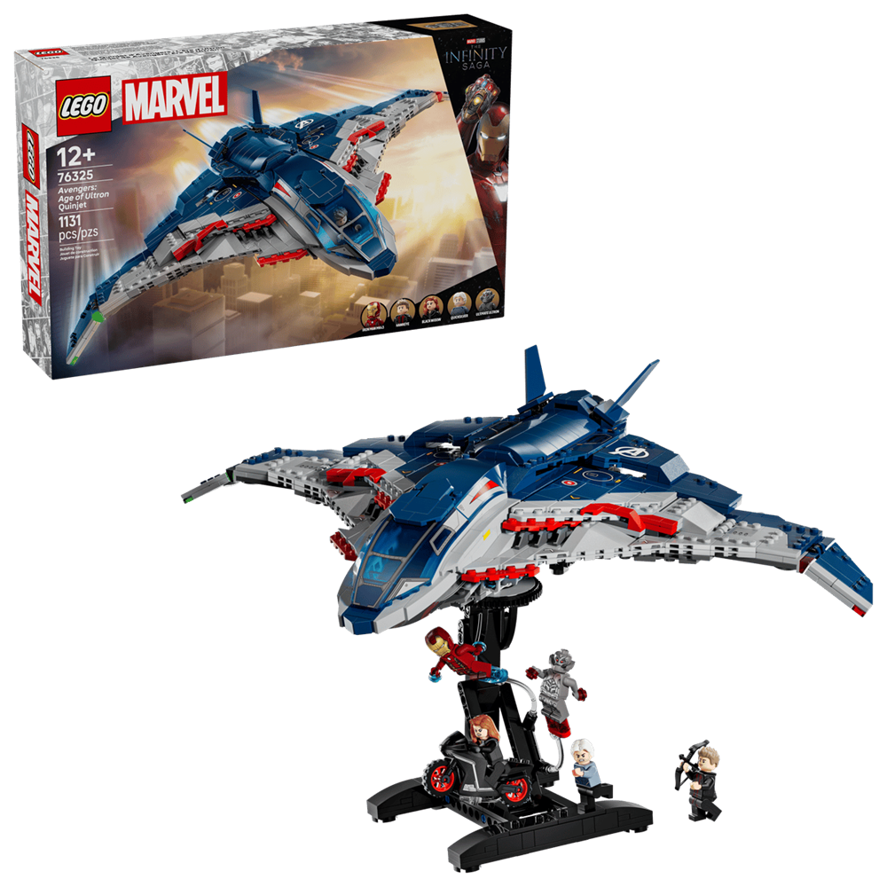 레고 76325 Avengers: Age of Ultron Quinjet 마블 신제품