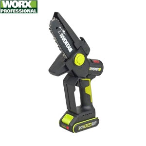 웍스 WD331 충전식 미니 체인톱 20V 2.0AH 배터리1개 풀세트 목재 절단 가지치기