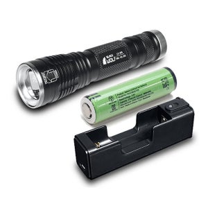 블랙울프 미니줌 LC-858 T6 LED 약 800루멘 줌기능, 5모드