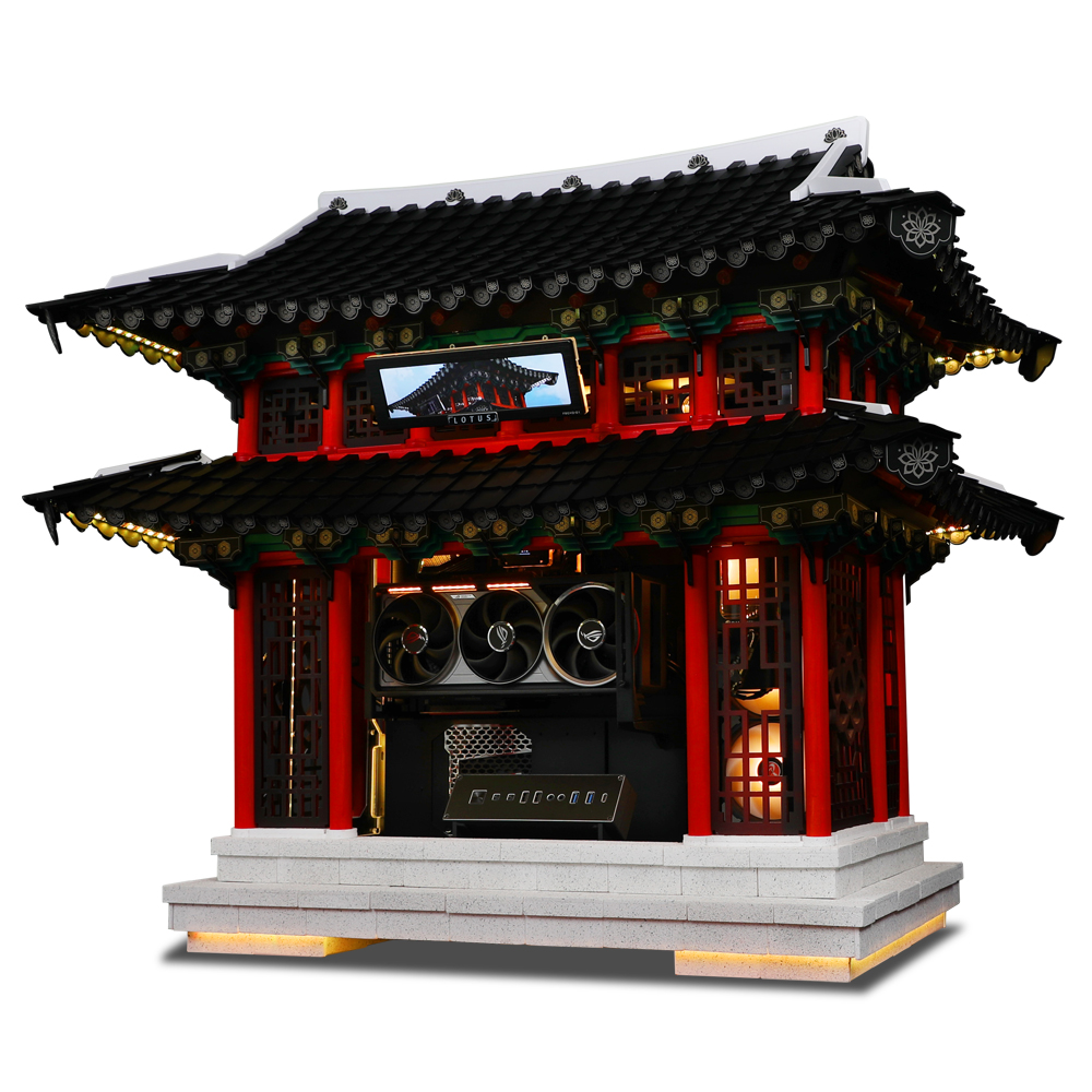 몬스타 PC 조립 9950X3D 5090 고성능 고사양 하이엔드 컴퓨터 커스텀 수냉 연꽃