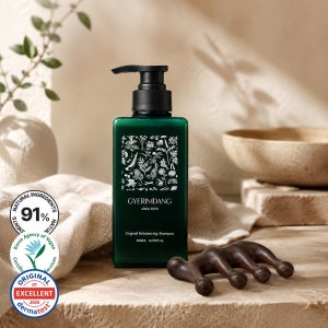 계림당 프리미엄 샴푸 천연 한방 탈모샴푸 500ml + 두피 케어 괄사 SET