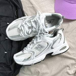 뉴발란스 530 운동화 발볼넓은런닝화 화이트실버 MR530AD