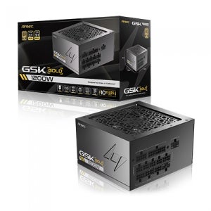 Antec GSK 1200W 80PLUS골드 풀모듈러 ATX3.1 PC파워