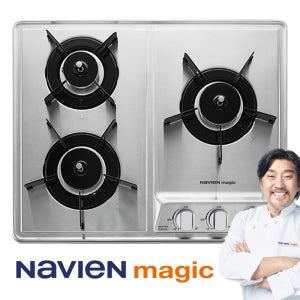 [전국설치]나비엔매직 3구 쿡탑 GRB-4103 빌트인 가스레인지 가스렌지 560x430