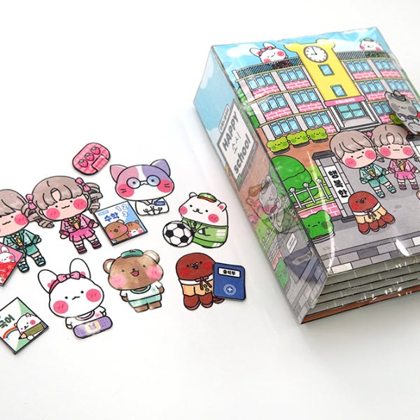 소워니놀이터 학교 스퀴시북 DIY 키트