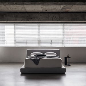 레스모어 노멀 패브릭 침대 프레임