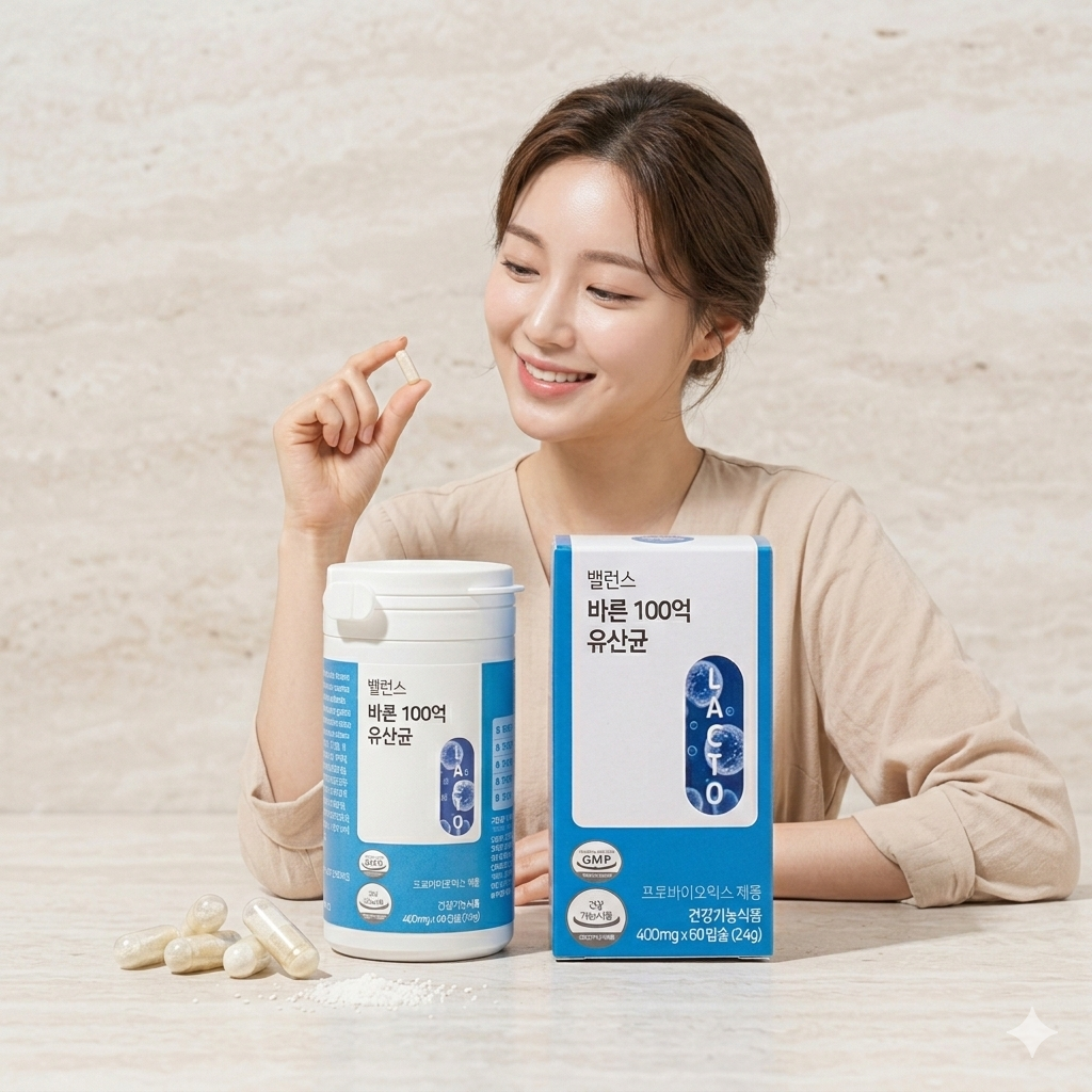 웰러스 <b>바른</b> 프로바이오틱스 장건강 100억 유산균 60캡슐 120캡슐 180캡슐 240캡슐