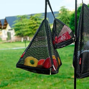 캠핑장 설거지 건조망 삼각 중형 2P 그릇 식기 다용도