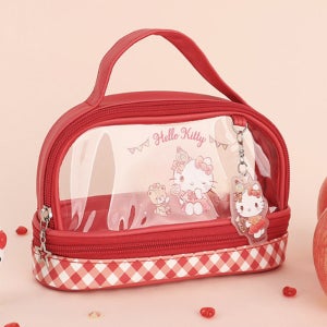 헬로키티 파우치 키티파우치 헬로키티 손잡이 산리오 대용량