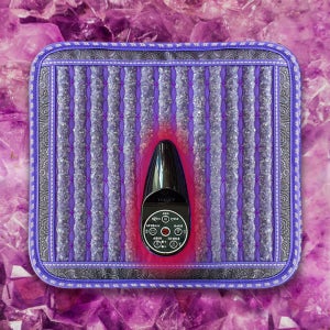 알파 자수정 비져케어 케겔운동 방석매트/남녀공용 적외선 온열 미세진동 원적외선 마사지