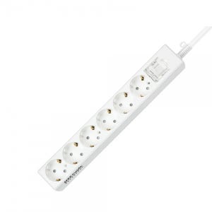 동양전자산업 스펙스 6구 16A 자동소화 메인스위치 멀티탭 (10m) DYM-G6C