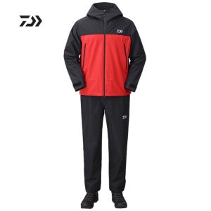 한국다이와 26신형 DR-5926K 블랙/레드 레인슈트 레인맥스 우비 비옷