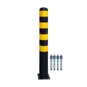 옥외 주차장 설치용 튼튼한 스틸볼라드 매립식 165파이 H1000 DT