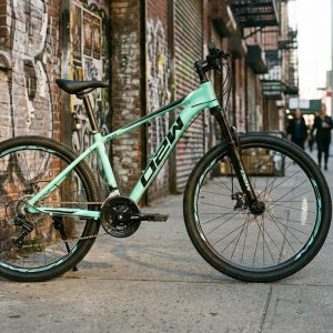 오투휠스 S6 시마노 21단 알루미늄 66cm(26인치) 초등학생 주니어 어린이 입문용 산악 MTB 자전거 민트 반조립 택배배송