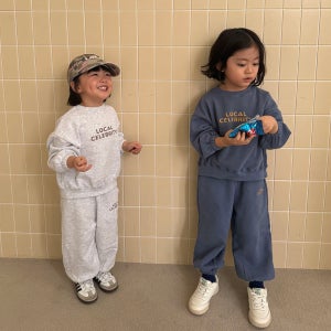 NRK 주니어 남아 여아 아동 봄 어반 상하세트