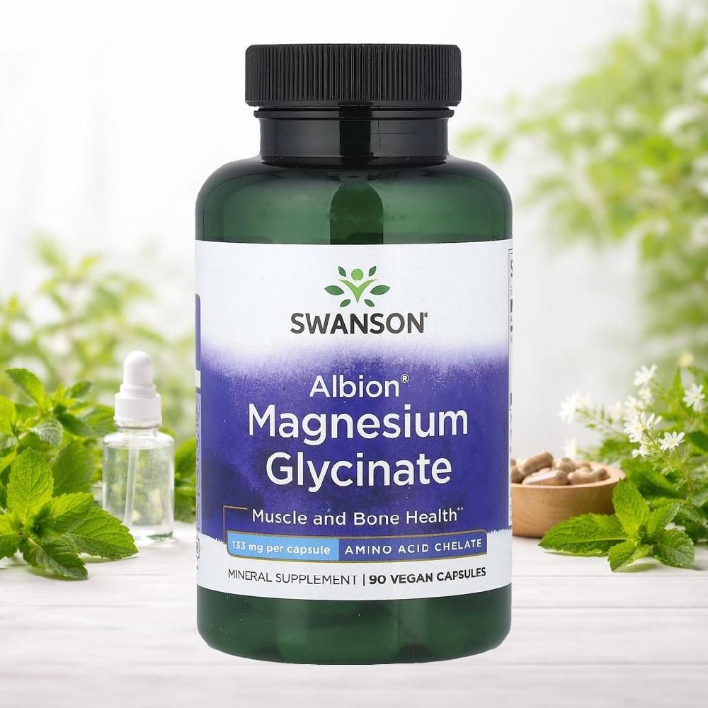 스완슨 마그네슘 글리시네이트 알비온 Magnesium Glycinate 133mg 90정