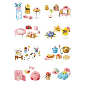 리멘트 별의 커비 행복한 커비룸 피규어 8개입 1박스 재발매